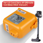 Įkraunamas ličio jonų akumuliatorius, skirtas LG Cord Zero A9 Plus A9 Max A9K Pro A9M A9MASTER2X A9MULTI A9MULTI2X A9PETNBED EAC63382208 EAC63758601 EAC63382201