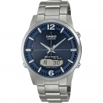 LINEAGE Casio Vyrų Titano Saulės Energija Valdomas Radijo Bangomis Laikrodis LCW-M170TD-2AJF (Oficialus japoni&scaron;kas produktas) Sidabrinis