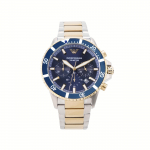 Emporio Armani kvarcinis laikrodis Nerūdijančio plieno apyrankė 43 mm Mėlynas ciferblatas Chronografas Vyri&scaron;ki laikrodžiai AR11362-CLG Regular Watch Box