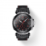 Tissot Odinis Dirželis Juodas Ciferblatas Vyri&scaron;kas Mados Laikrodis T115.417.27.057.01 juoda
