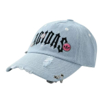 Adidas Originals logotipas Medvilninė beisbolo kepuraitė Moteri&scaron;kos kepurės Mėlyna KW1276 OSFW