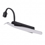 LED blakstienų lempa 1W 395nm Greitam klijų stingdymui ir ne&scaron;iojami pincetai blakstienų priauginimui juoda