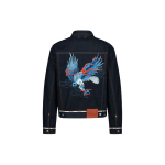 Evisu Nugaros Žuvėdra Erelis Siuvinėjimas Viengubas Atvartas Džinsinis &Scaron;varkas Vyri&scaron;ki &scaron;varkai Džinsinis-Mėlynas 2ESHTM3DJ115XXCT M black