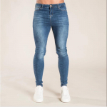 Vyri&scaron;ki džinsai Retro plovimas Užtrauktukas Tamprūs džinsai Kasdieniai Slim Fit kelnės Vyri&scaron;ki didelio dydžio pie&scaron;tuko formos kelnės Džinsiniai siauri džinsai vyrams XL gray