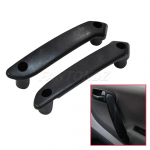 Kairės ir de&scaron;inės vidinės durų rankenėlės, skirtos VW Lupo 1999-2006, Seat Arosa 1997-2005, 6X0867180B 6X0867179B, vidinė durų rankenėlė juoda