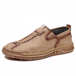 Rankų darbo laisvalaikio odiniai batai Vyri&scaron;ki Loafers Mocasins Vyri&scaron;ki plok&scaron;čiapadžiai batai