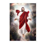 Jėzaus serijos drobės plakatai ir spaudiniai Krik&scaron;čionių sienų menas Paveikslų tapyba svetainei namų dekoravimui freskos dovanos 21X30cm No Frame