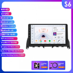 Hizpo 8GB+128GB 9'' 2Din Android 12 DSP RDS automobilinio radijo multimedijos vaizdo grotuvas, skirtas Mercedes Benz C-Class 3 W204 S204 2006-2011 SWC GPS Carplay 4G S7 8Core 6G 128G