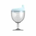 150 ml Kūdikių mokomieji gėrimo buteliukai Kūrybiniai vyno taurės formos vaiki&scaron;ki slaugytojo maitinimo buteliukai taurelė ančių snapo taurė 1 PCS