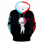 Anime Hoodie Demon Slayer vyri&scaron;kas megztinis su spausdintu dvigubos spalvos megztinis Unisex megztinis Harajuku Cartoon laisvalaikio palaidinės L