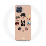 Coque pour Oppo A93 BTS TinyTAN Animation Affiche RM Jin Suga J-Hope Jimin V Et Jungkook