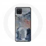 Coque pour Samsung Galaxy A42 5G Fond de texture abstraite gris