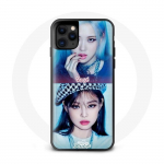 Coque pour Iphone 12 Mini Blackpink Groupe K-pop Filles Jennie et Ros&eacute; Lovesick girls poster the album