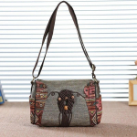 Moteri&scaron;ka drobės rankinė mergaitei kini&scaron;ko stiliaus rankinės per petį moterims universali laisvalaikio rankų darbo rankinė per petį moteri&scaron;ka piniginė &scaron;viesiai pilka spalva