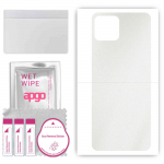 apgo Protective Skin Sticker for the back compatible with Infinix Smart 6 Plus, Wrap Film, Foil, Vinyl - Pattern Matte Transparent