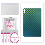 apgo Protective Skin Sticker for the back compatible with Huawei MatePad 11, Wrap Film, Foil, Vinyl - Pattern Carbon Chameleon CAKA1