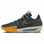 Nike Air Zoom GT Cut 3 EP Swoosh Squad Unisex Sportbačiai Juodi Vintažinės Žalios Bicoastal DV2918-001 44.5