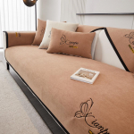 &Scaron;enilinė sofos pagalvėlė &bdquo;Four Seasons&ldquo; universali paprasta moderni sėdynės pagalvėlė, neslystanti sėdynės užvalkalo audinys 70X70