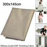 EMF EMI RF RFID ekranavimas, apsaugantis nuo radiacijos 5G Wifi blokuojantis audinys 300x145cm