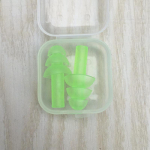 Populiari garso izoliacija, auk&scaron;tos kokybės knarkimo ausų apsauga, silikonas, mink&scaron;tas 2 vnt. / rinkinys ausų ki&scaron;tukai, skirti kelionės triuk&scaron;mo mažinimui, rankų darbo A Orange