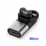 Mini įkroviklio adapteris, skirtas Garmin Forerunner 265 965 įkrovimo keitiklis, skirtas Fenix ​​7 7S 7X 6 6S 6X 5 5S 5X Plus Pro/ Venu 3 2S 2 micro