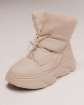 Moteri&scaron;ki UGG aulinukai su rai&scaron;teliais Lola Andy 8920 36 smėlio spalvos odiniai vilnoniai 41 juoda