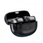 Itin atviros belaidės ausinės, atidaromos ausinės, hifi stereofoninės sportinės ausinės, prisegamos Bluetooth 5.3 ausinės juoda