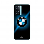 Coque pour Oppo A57s 4G Logo BMW noir et bleu brillant Maniacase