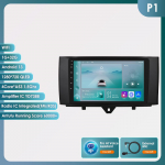 Hizpo Carplay 4G Android 13 Automobilinis radijas Smart Fortwo 2011-2015 Multimedijos vaizdo grotuvas GPS 2din Automagnetola I&scaron;manusis ekranas WIFI Bluetooth RDS FM P1 4Core 1G 32G AI