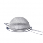 6,5 cm / 2,6 col. Smulkaus tinklelio sietelis Nerūdijančio plieno Mini arbatos sietelis arbatoms, kokteiliams ar