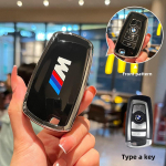 TPU apsauginis apvalkalas raktų dangtelis BMW 3/5 serijai, X1/X2/X3/X5 ir i3/1 serijai