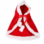 Katės Kostiumas Santa Cosplay Juokingas Transformuotas Katės/&Scaron;uns Augintinio Kalėdinis Apsiaustas Persirengimo Drabužiai Raudonas &Scaron;alikas Apsiaustas Rekvizitai Dekoravimas S raudona