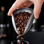Kavos pupelių dozavimo puodelis Espresso padėklas Daugiafunkcinis modernus pupelių dubenėlis Svorio konteineris