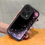 Mink&scaron;tas silikoninis kvadratinių kopėčių spausdinimo ra&scaron;tų telefono korpusas, pilnas dangtis, fotoaparatas, atsparus smūgiams, guminis dėklas, skirtas Xiaomi Redmi Redmi 12 ruda