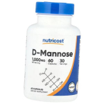 D-manozė, D-Mannose 1000, Nutricost (72647009)