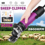 1500W 2800RPM 110V/220V 6 pavarų greičio elektrinė avių ožkų kirpimo ma&scaron;ina kirpimo ma&scaron;ina ūkio žirklės pjaustytuvas vilnos žirklinio pjovimo ma&scaron;ina