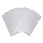 30 vnt. skaidrių segtuvų A4 raidžių formato skaidrūs L tipo dokumentų dėklai plastikiniai popieriaus vokai biuro mokyklos reikmenims 30PCS