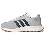 adidas Retropy E5 Pilki Juodi Gumos Padai Unisex Sportbačiai Balti-Gumos GV9227 44⅔