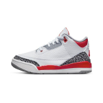 Air Jordan 3 Retro PS Fire Red 2022 Vaiki&scaron;ki sportbačiai Balta Cementinė pilka Juoda DM0966-160 28