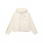 Nike Solid Color Logo Hooded Training Jacket Women Striukė Balta FB5639-110 L