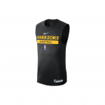 Nike Warriors Greitai Džiūstantis Retro Laisvalaikio Sportinis Ki&scaron;eninis Bėgimo Mar&scaron;kinėlis Vyri&scaron;ki Vir&scaron;utiniai Drabužiai Juodas DR6765-010 XS