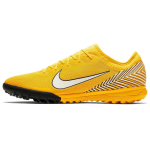 Nike Mercurial Vapor 12 Dirbtinės dangos AG (Guminės trumpos smeigės) Smūgius sugeriantys patvarūs futbolo bateliai Unisex futbolo bateliai Geltoni Juodi AO4703-710 44