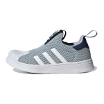 Adidas Originals Superstar 360 Tinklelio Kasdieniai Patvarūs Žemi Vaikų Riedlenčių Batai Vaikų Sportbačiai Mėlyni Balti IF5917 28.5