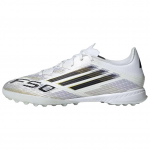 Adidas F50 League Sintetiniai Mink&scaron;ti Patogūs Neslystantys Patvarūs Futbolo Batai Unisex Futbolo Batai Balti JH7726 41⅓
