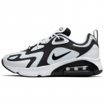 Nike Air Max 200 'Balti Juodi' Moteri&scaron;ki Laisvalaikio Batai AT6175-104 36