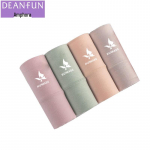 Deanfun Women's High-Waist Cotton Tummy Control Briefs 4-Pack XL