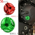 CNC Engine Oil Filler Cap Plug Cover For Kawasaki Ninja650/R ninja 400 250 300/R zx6r zx10r zx14r ninja 1000 R Z1000SX H2R M20X2.5 Green