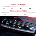 Skirta Mercedes Benz E Class W212 konsolės oro kondicionavimo mygtukų apdailos apdaila 2008-2015 matiniai automobilių priedai 5-5 matte