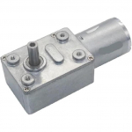 DC 6V12V24V Reduktorius Variklis lėtinantis Atbulinės eigos Didelis sukimo momentas Savaime fiksuojantis Kirmėlinis reduktorius Variklis(30 aps./min., 24V) 2 RPM