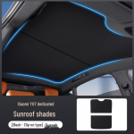 Automobilio stogo apsauga nuo saulės: Panoraminio stogo dangčiai vėsinimui ir &scaron;ilumos izoliacijai Xiaomi YU7 Special Edition